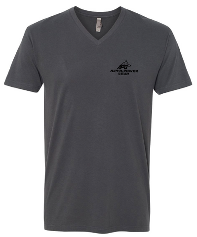 Steel Grey APG V-Neck